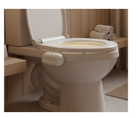 Toilet-based study device